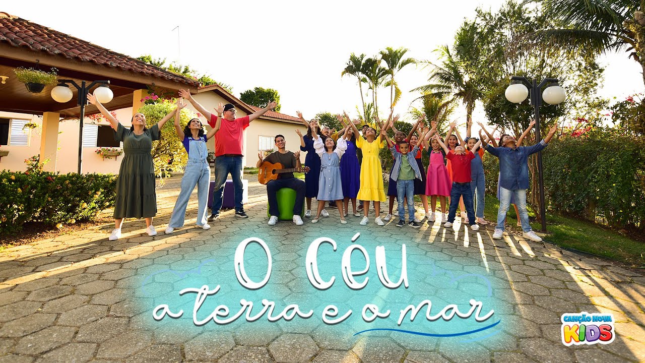 O Céu, a terra e o mar | (Pe. Jonas Abib - Clipe Oficial)