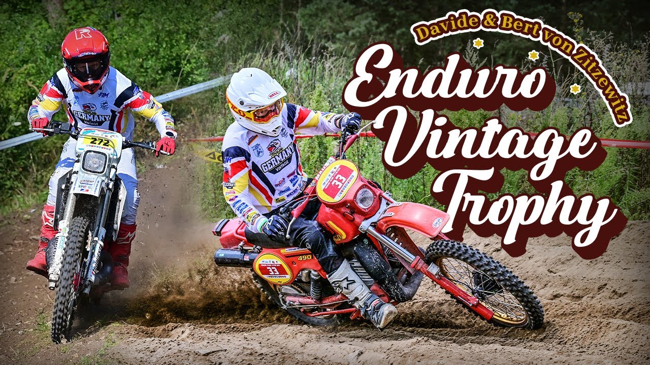 Enduro Vintage Trophy 2025 mit Davide & Bert von Zitzewitz in Kielce, Polen