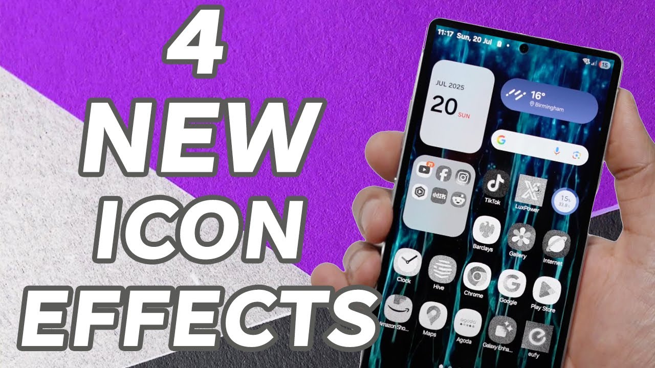 Samsung Just Leveled Up Icons! 🔥 4 Stunning New Looks with Good Lock Theme Park!