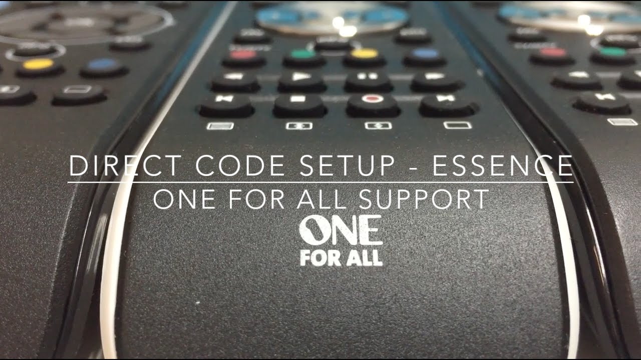 OFA - Direct Code Setup (Essence) - OHV4