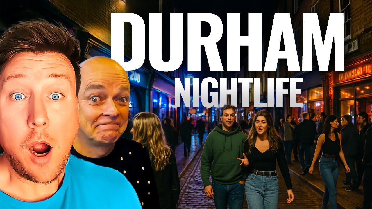 DURHAM Nightlife SURPRISED us! Is it better than NEWCASTLE?