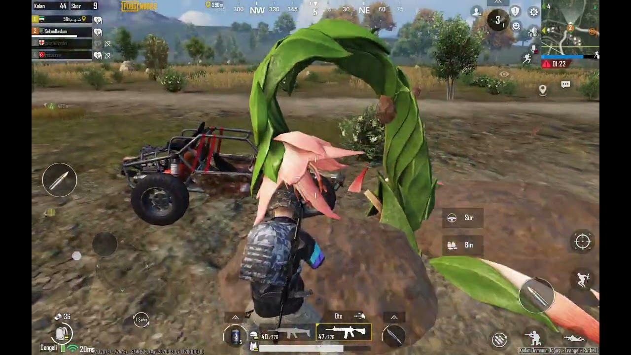 PUBG MOBİlE oynuyoruz