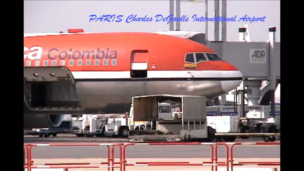 Avianca 767 - Around the World with Avianca - London Madrid Paris Mexico City & Los Angeles