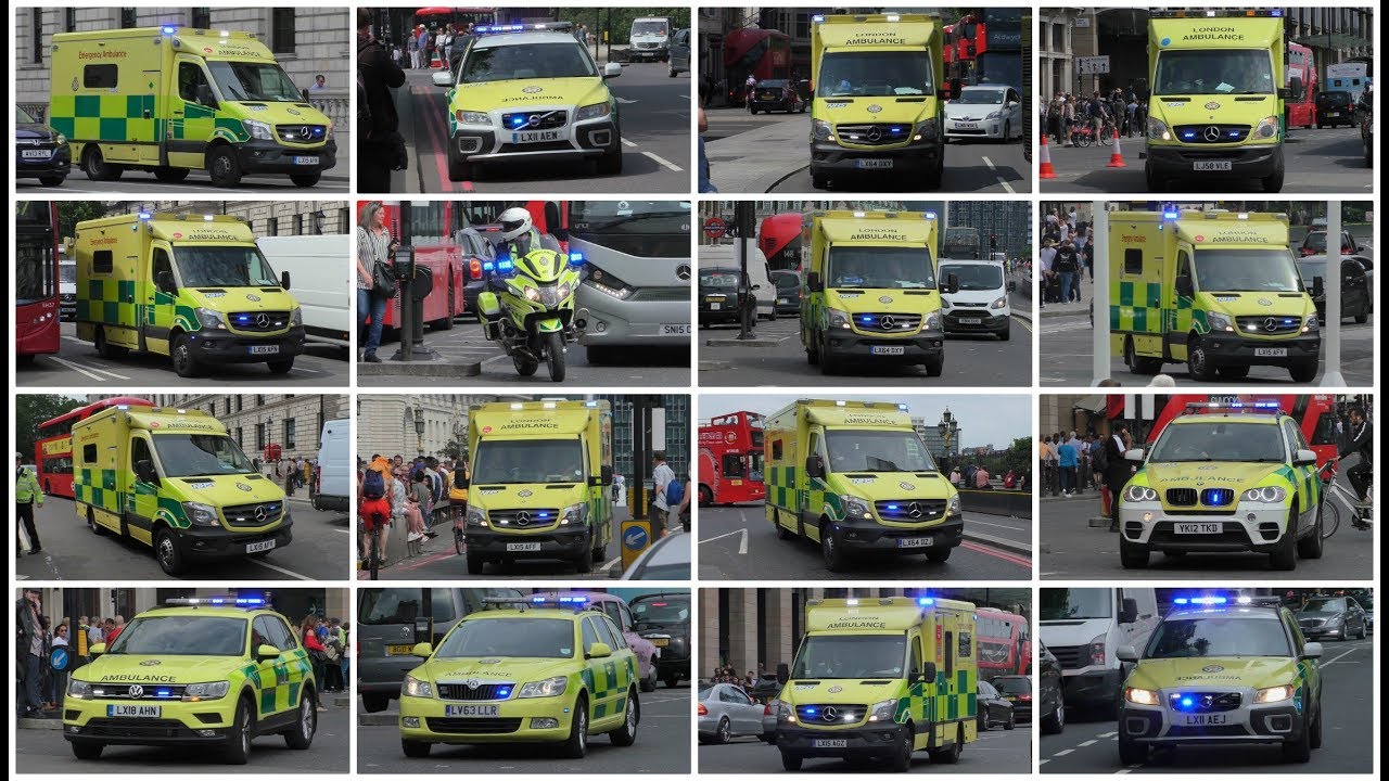 [Collection] London Ambulance Service - Ambulances & Rapid Response Vehicles Responding