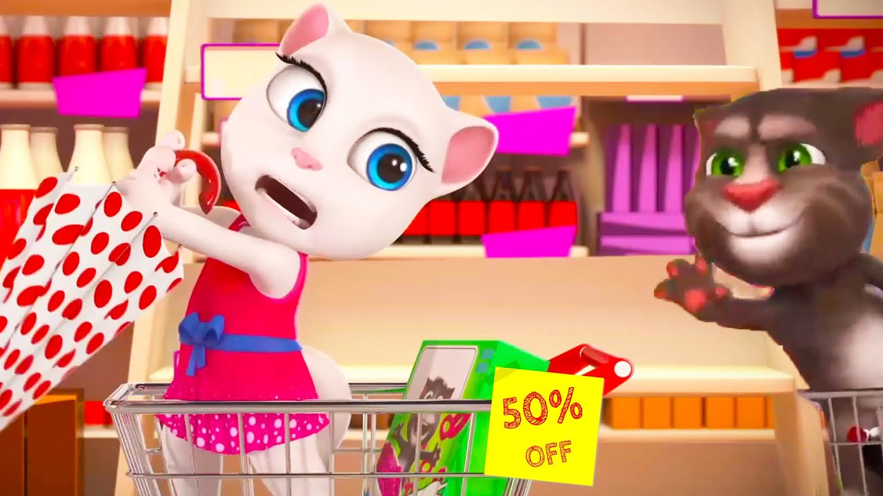 Talking Tom ⭐ Oferta especial para Gatos ⭐ Black Friday ⭐ Desenhos Animados Engraçados Para Crianças