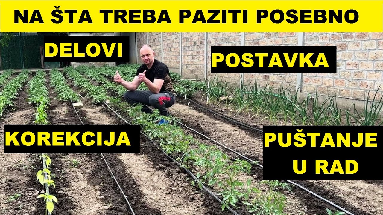 Najjeftiniji kap po kap sistem za baštu