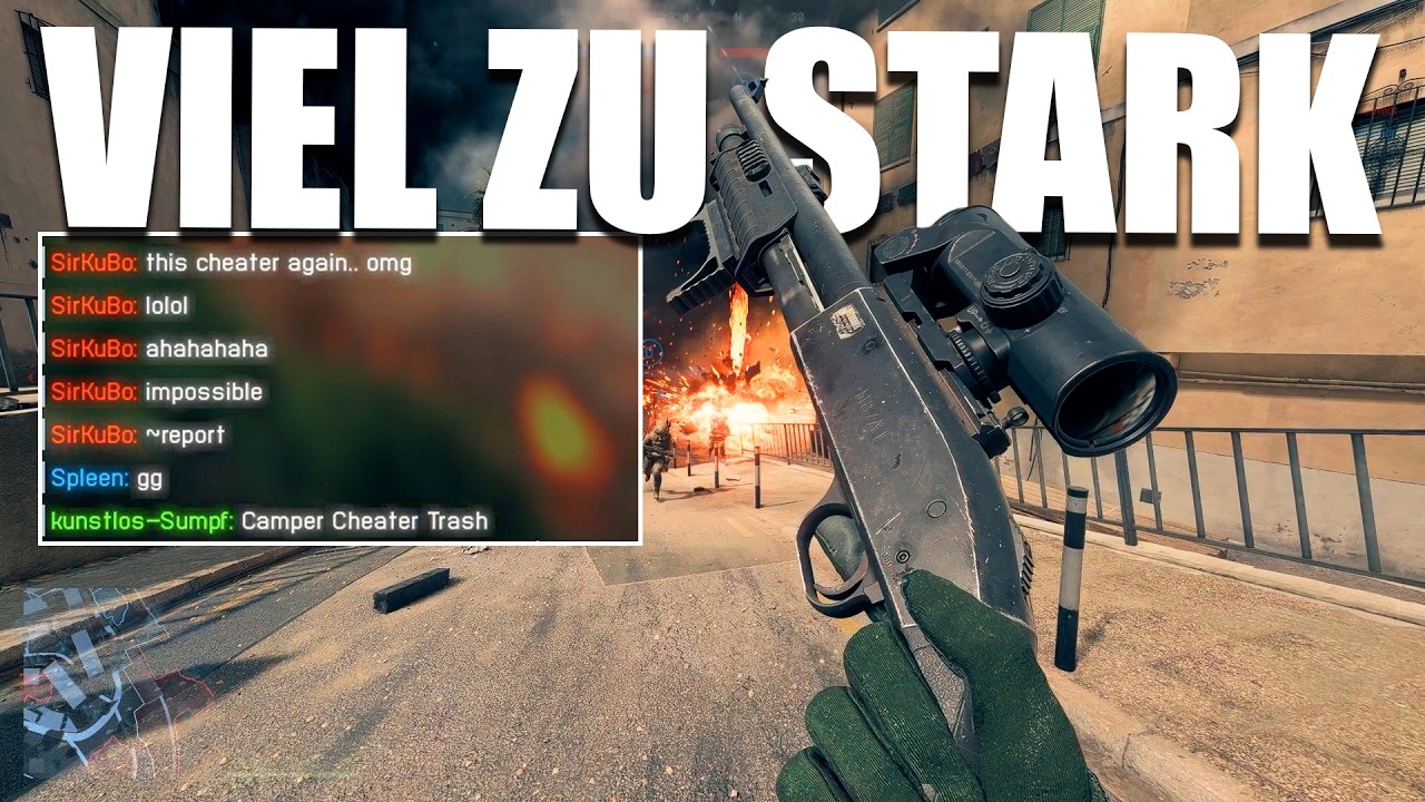 Einfach nur overpowered... One-Shot selbst in die Füße und Arme in Battlefield 6