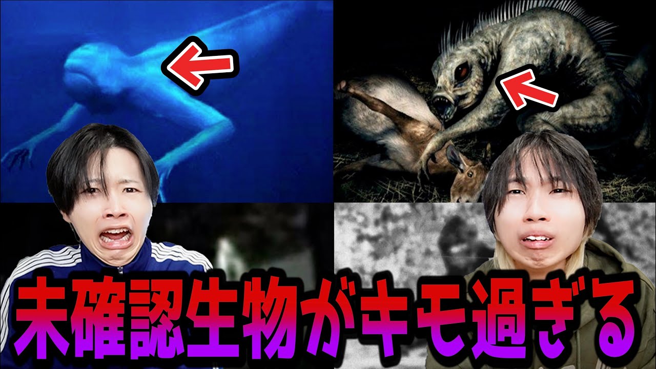 【UMA】世界の未確認生物調べたらキモ過ぎた.....