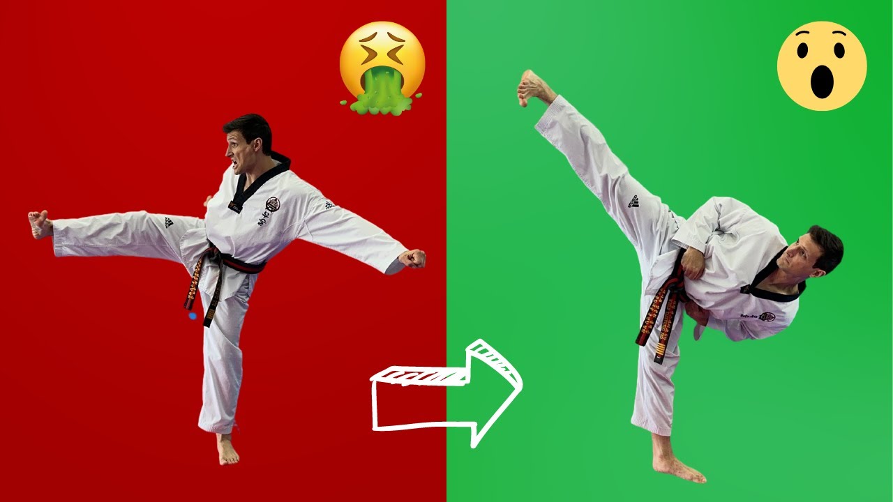 Новички... делайте ЭТО, чтобы сделать боковой удар ногой выше