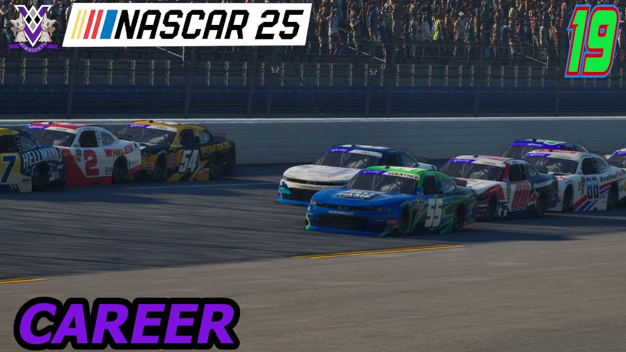 Are Superspeedways THIS EASY... at 105!? NASCAR 25 Career Mode Part 19