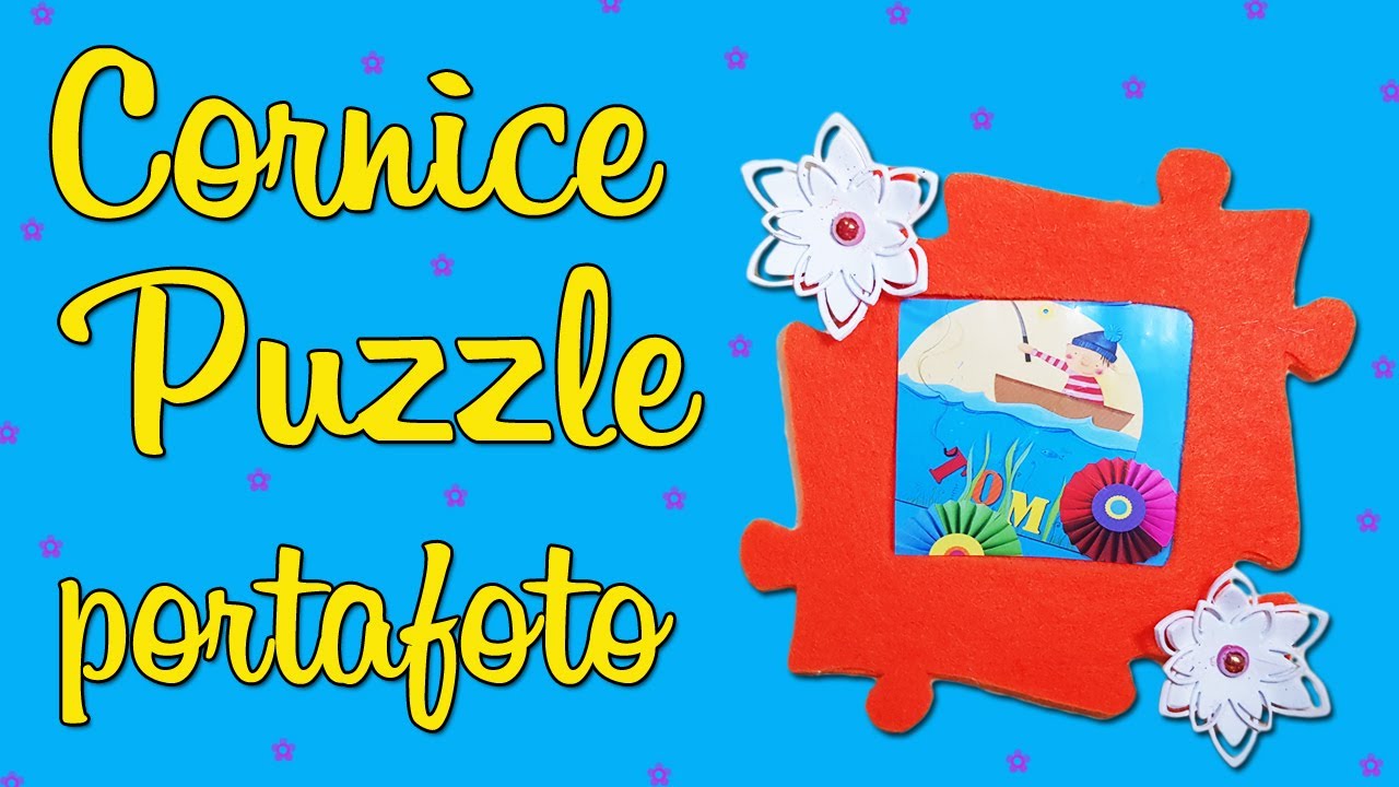 DIY CORNICE PUZZLE PORTAFOTO