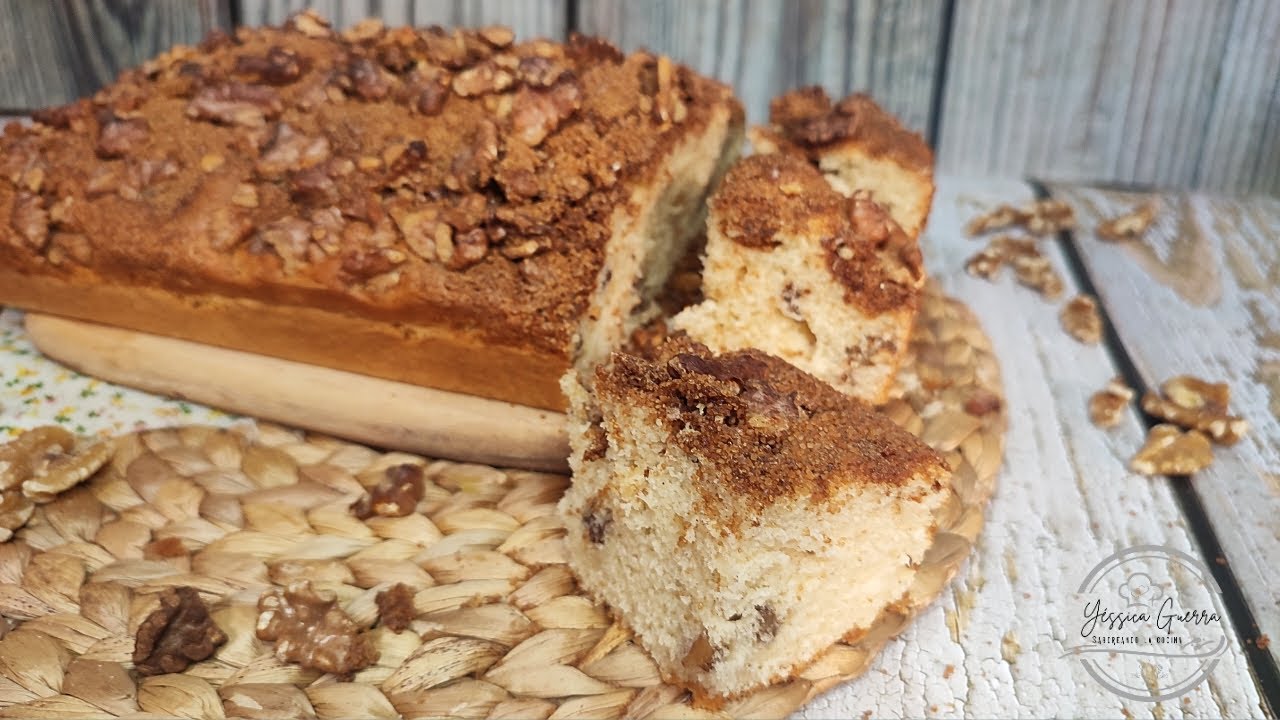 TORTA DE NUECES, fácil económica y sabrosa. Con Mambo!!!