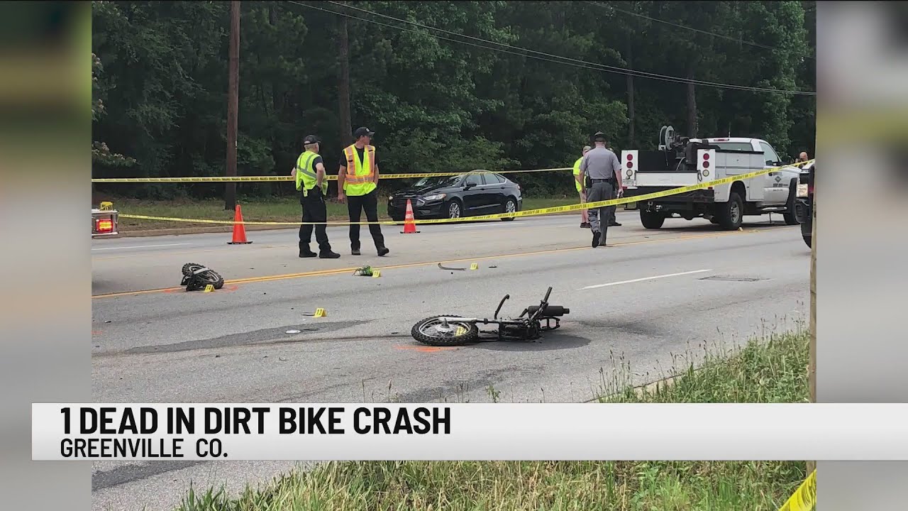 1 dead in dirt bike crash on Augusta Rd. in Greenville Co.