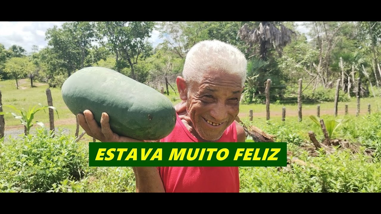 ATÉ QUE EM FIM DESCOBRIMOS A MAPIRUNGA DO PATONHO  E AINDA ME DEU UMA MELANCIA