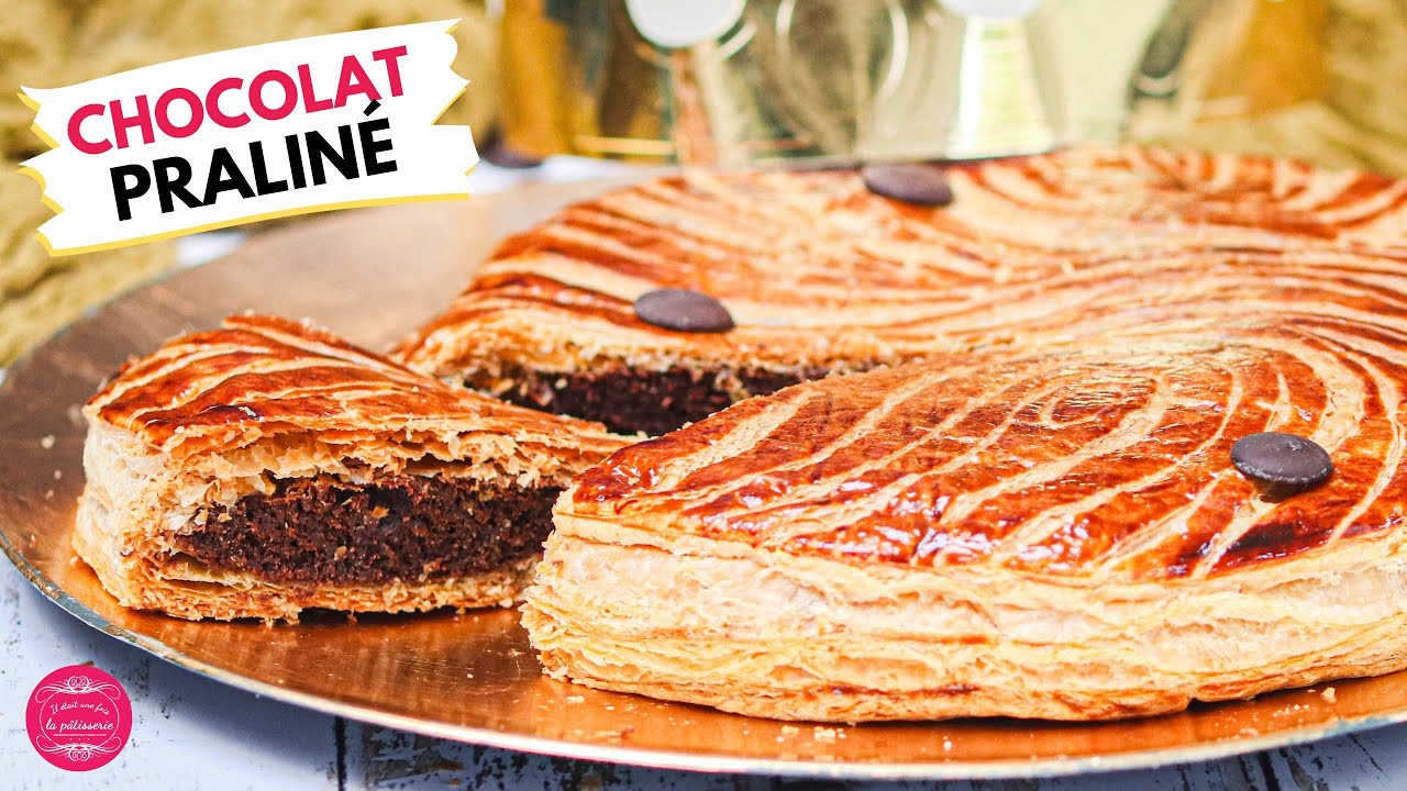 Recette de galette des rois chocolat et praliné