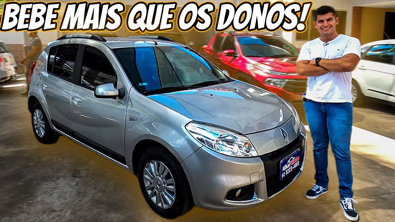 Renault Sandero 1.6 Automático 2012 - ESPAÇOSO E CONFIÁVEL MAS O CONSUMO ASSUSTA