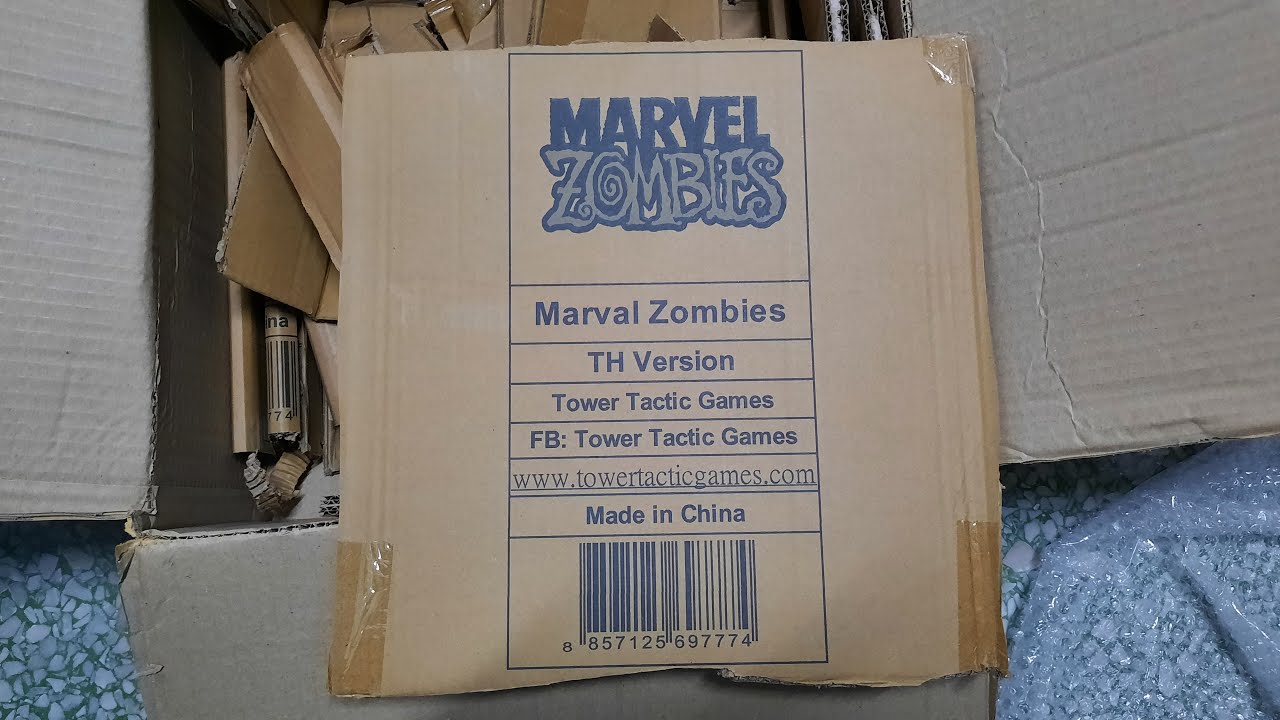 แกะกล่อง MARVEL ZOMBIES core box ภาษาไทย