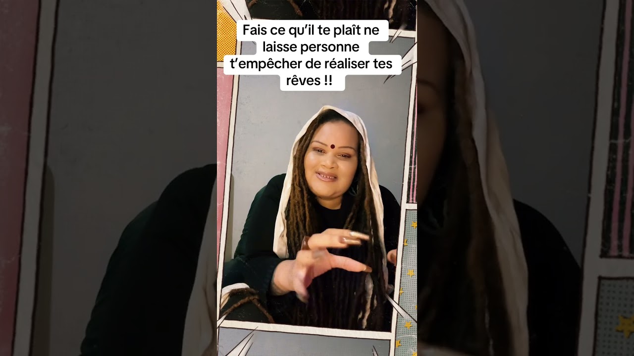 Fais ce qu’il te plaît ne laisse personne t’empêcher de réaliser tes rêves ! 