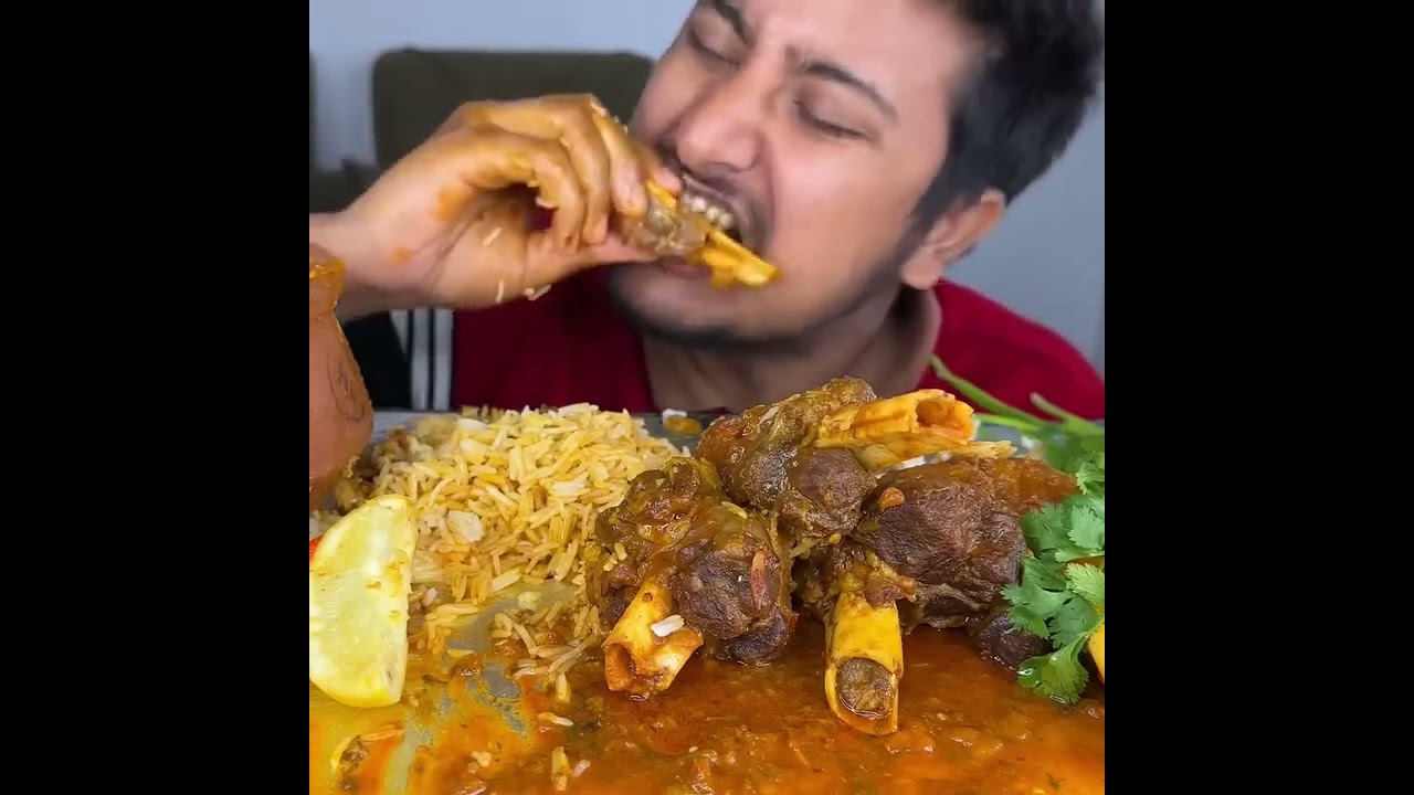 eating food
