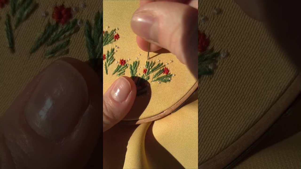 Embroidery That Feels Like Summer 