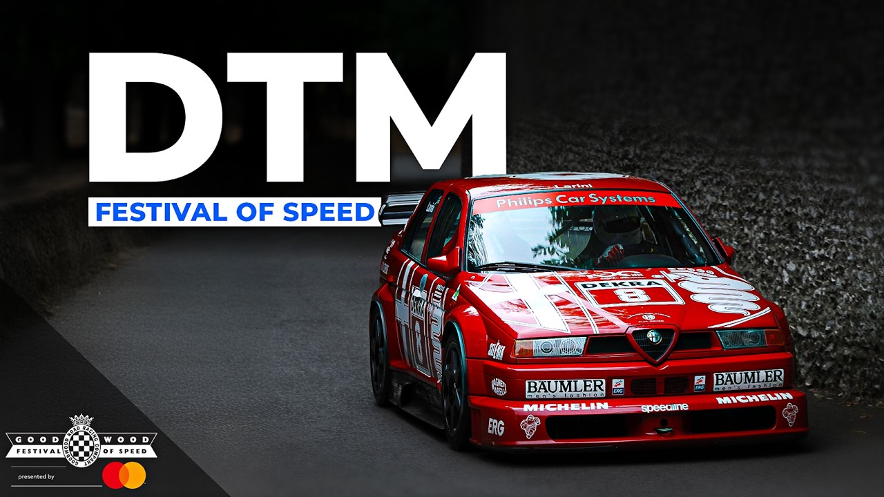 When DTM attacks the Goodwood Festival of Speed Hillclimb