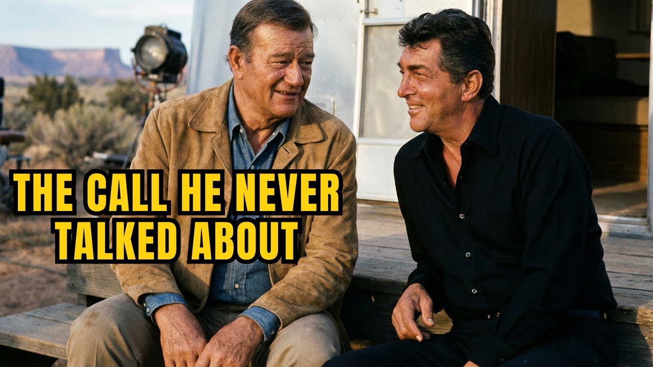 Why John Wayne Chose Dean Martin Over Everyone — One Phone Call at Midnight