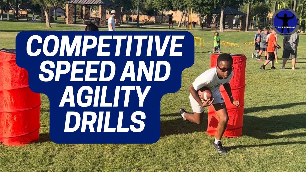3 Competitive Speed:Agility Drills for Youth Football Players