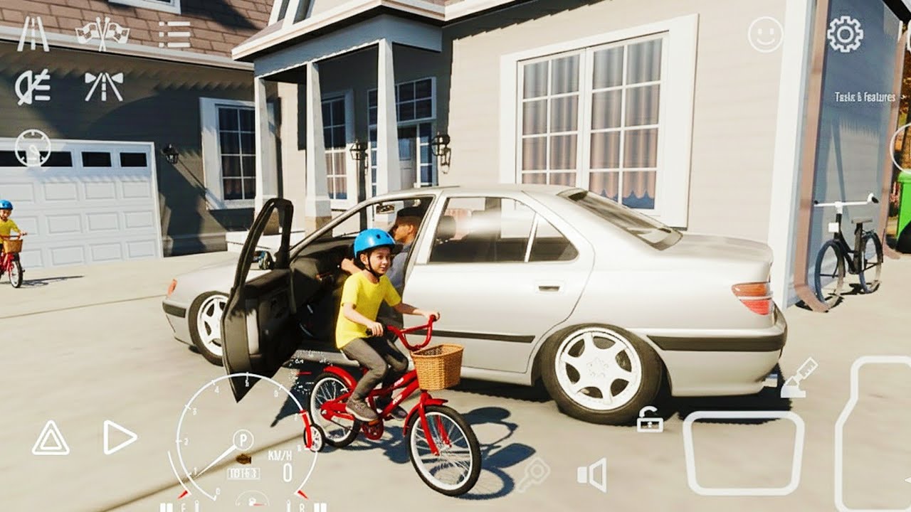 🚘Car Parking Multiplayer🛣️Driving to the tropics with my peugeot 406 sedN✅ ULTRA GRAPHICS Gameplay