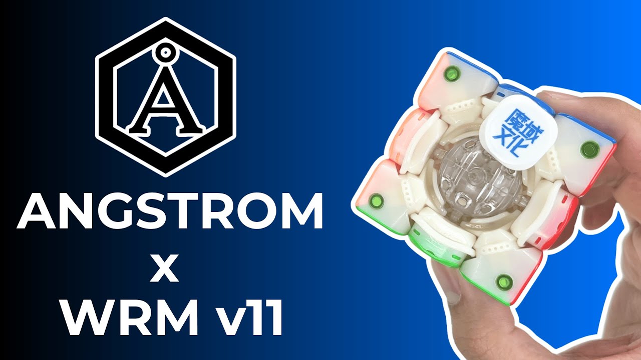 Trải nghiệm bộ lube Angstrom trên Moyu Weilong WRM v11 20M | Việt Roux