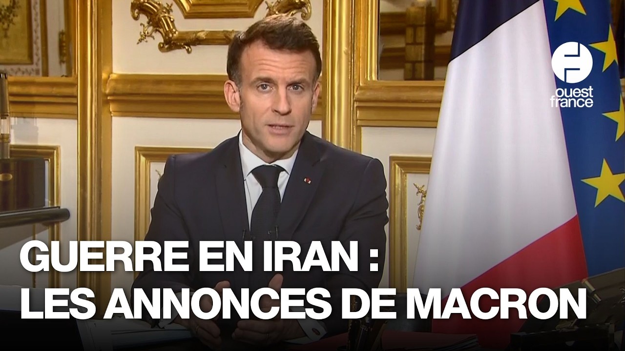 Guerre en Iran : l’allocution d’Emmanuel Macron en intégralité