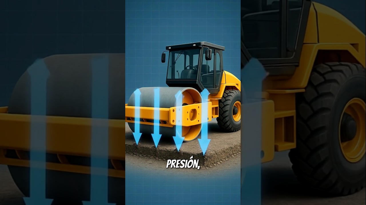 &iquest;C&oacute;mo Funciona un Rodillo Compactador y Para Qu&eacute; Sirve?