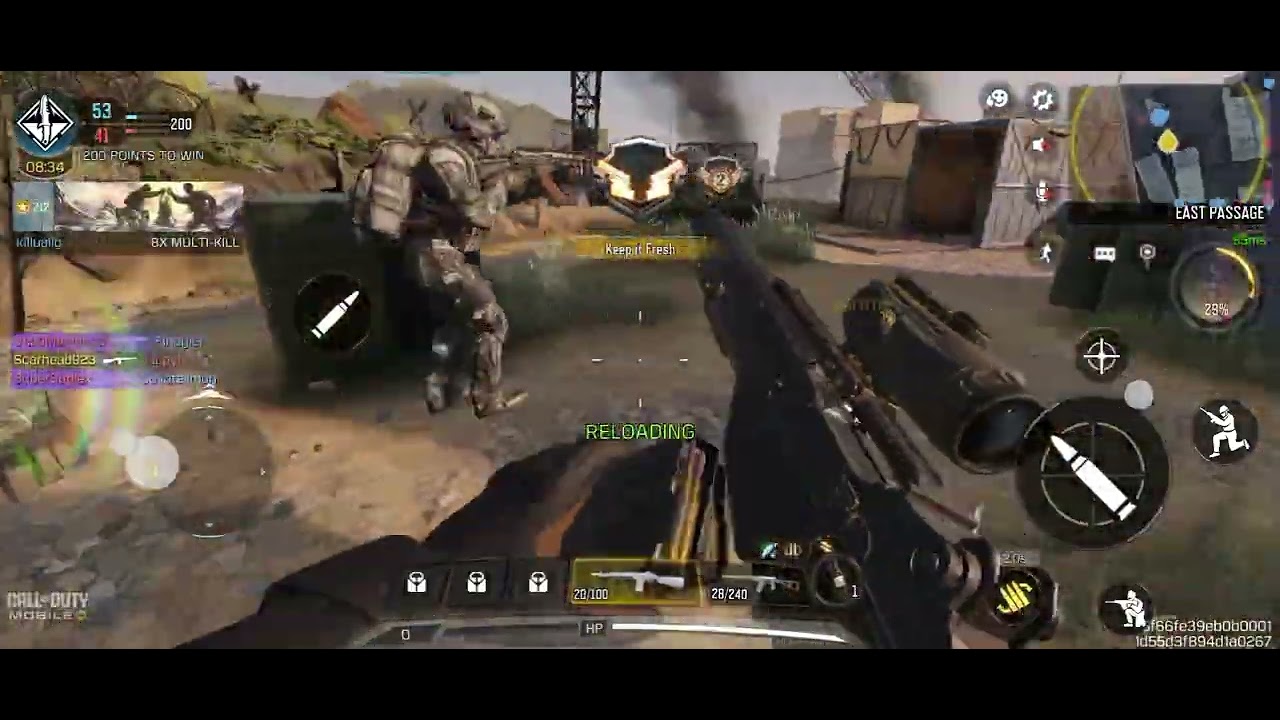 Epic multiplayer showdown #codm 