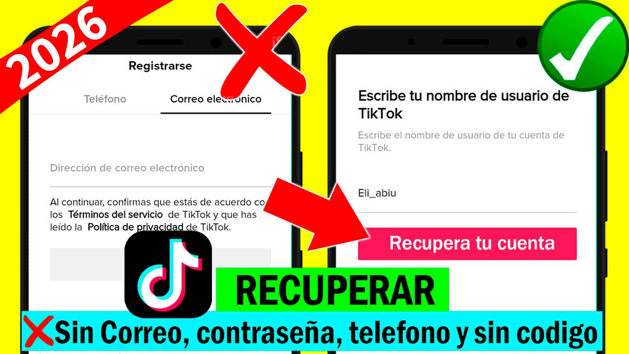 ✅CÓMO RECUPERAR MI CUENTA DE TIKTOK ❌SIN CORREO Y SIN NUMERO | ▶NUEVO MÉTODO