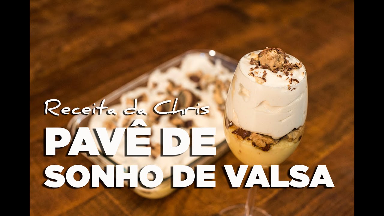 TV Chris Flores: como fazer pav&ecirc; de sonho de valsa