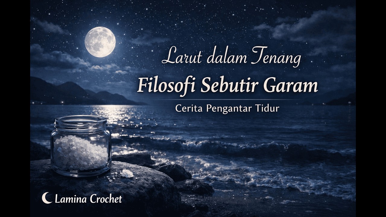 Larut dalam Tenang: Filosofi Sebutir Garam | Cerita Pengantar Tidur (Sleepcast)