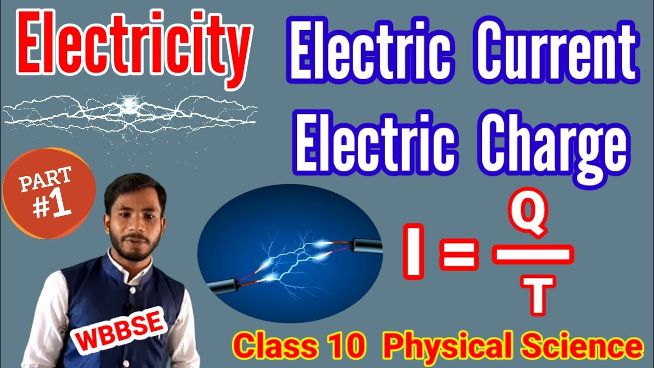 Electricity||Electric Current Electric Charge||Physical Class 10 Wbbse