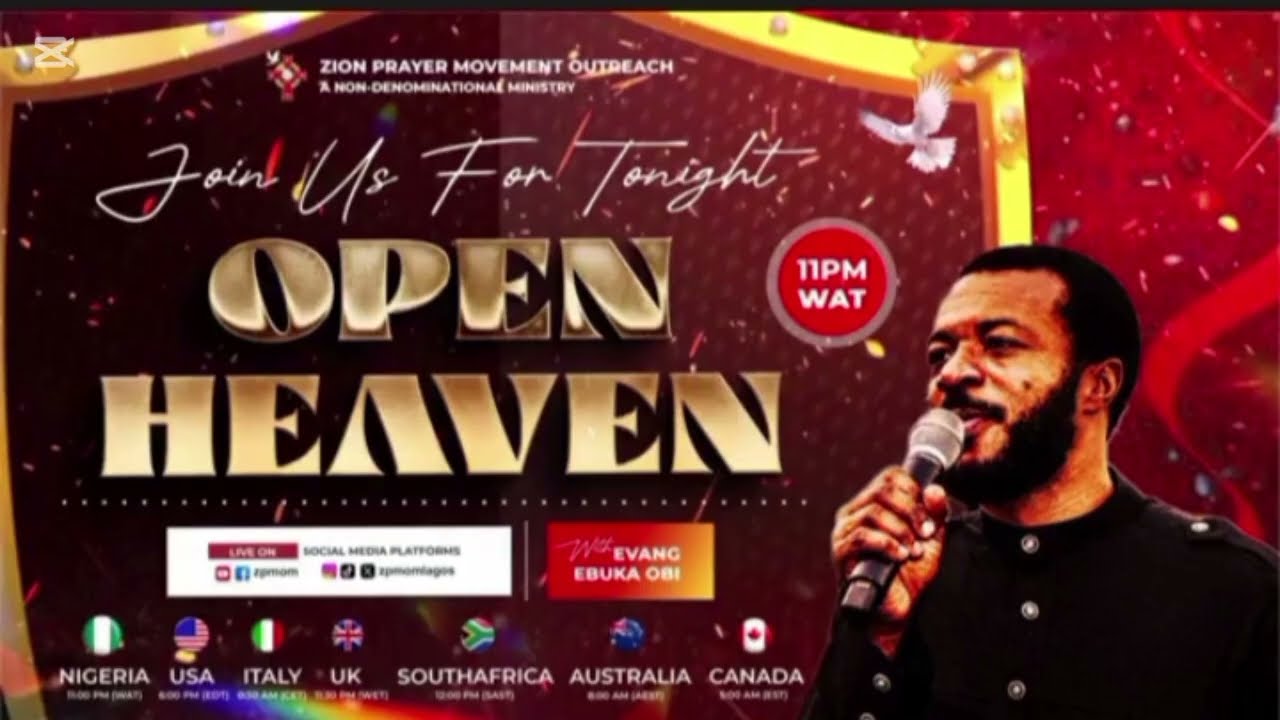 NIGHT OF OPEN HEAVEN 22ND JANUARY 2026 @zionprayermovementoutreach 