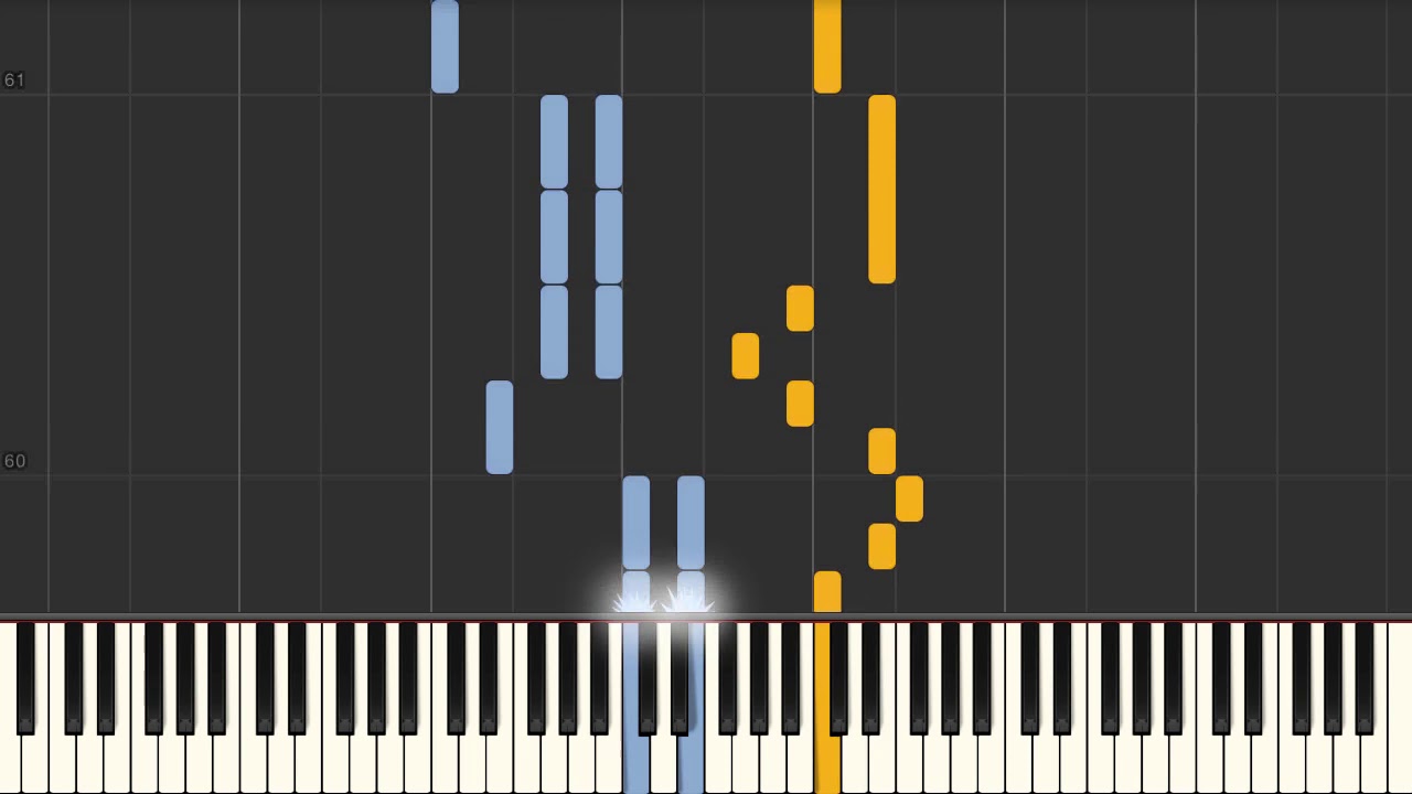 The Model (Kraftwerk) - Piano tutorial