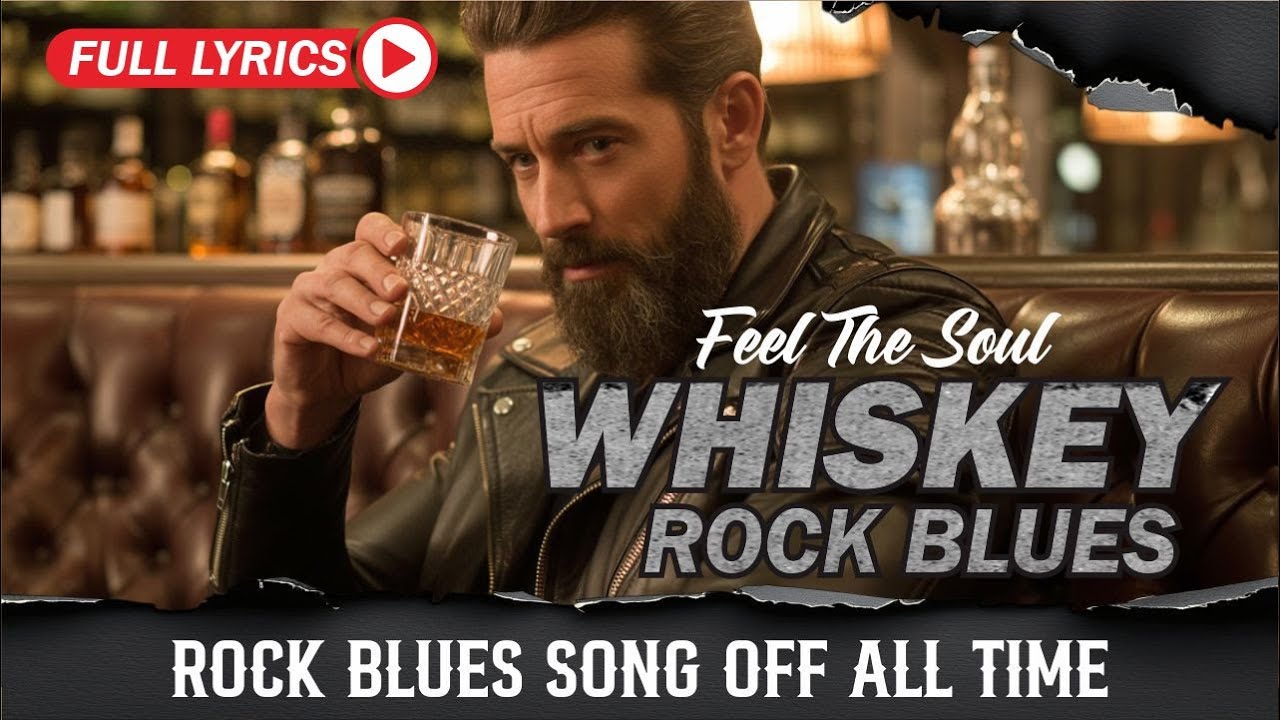 🥃 Whiskey Blues Rock 🍂 The Best of Classic Blues Songs | Relaxing Guitar & Soulful Rock Music