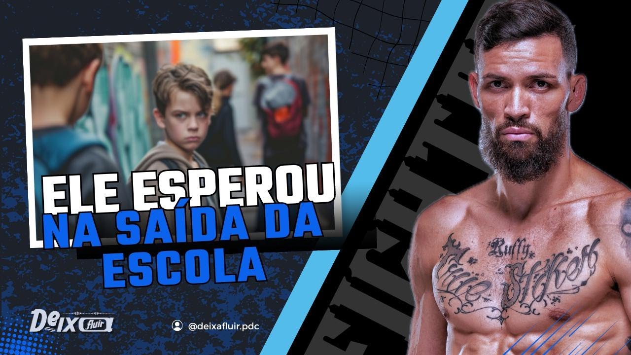 Como era a briga de escola de um atual lutador de MMA? Mauricio Ruffy - Deixa Fluir Podcast