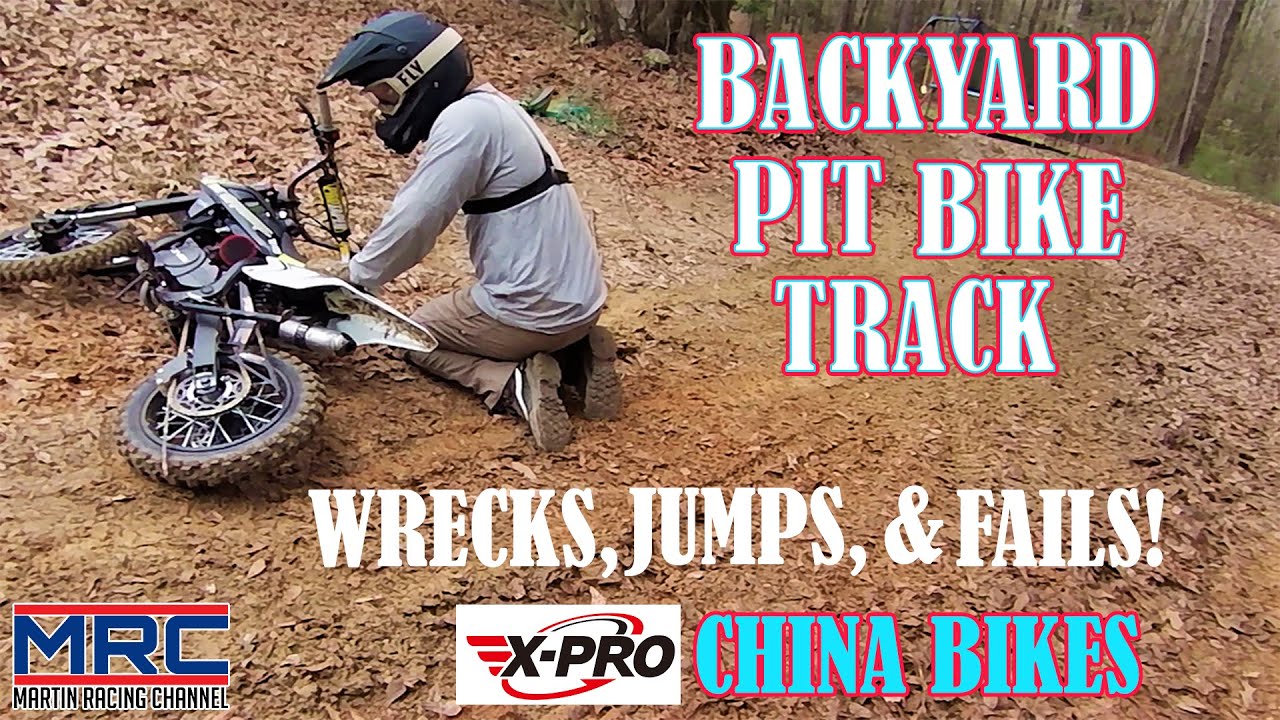 X-Pro Storm 125cc pit bikes hit the track!