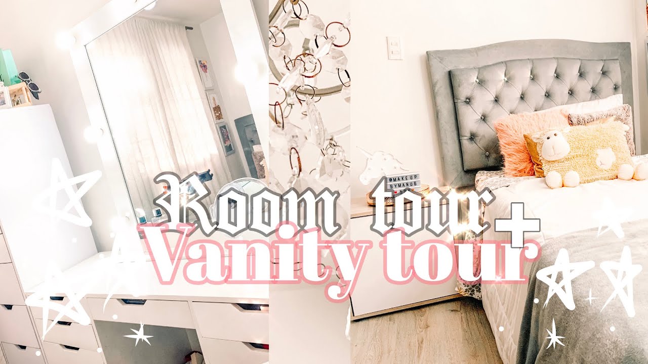 ROOM TOUR + VANITY TOUR (COLECCIÓN DE MAQUILLAJE)2019!!! - Manuela Giraldo