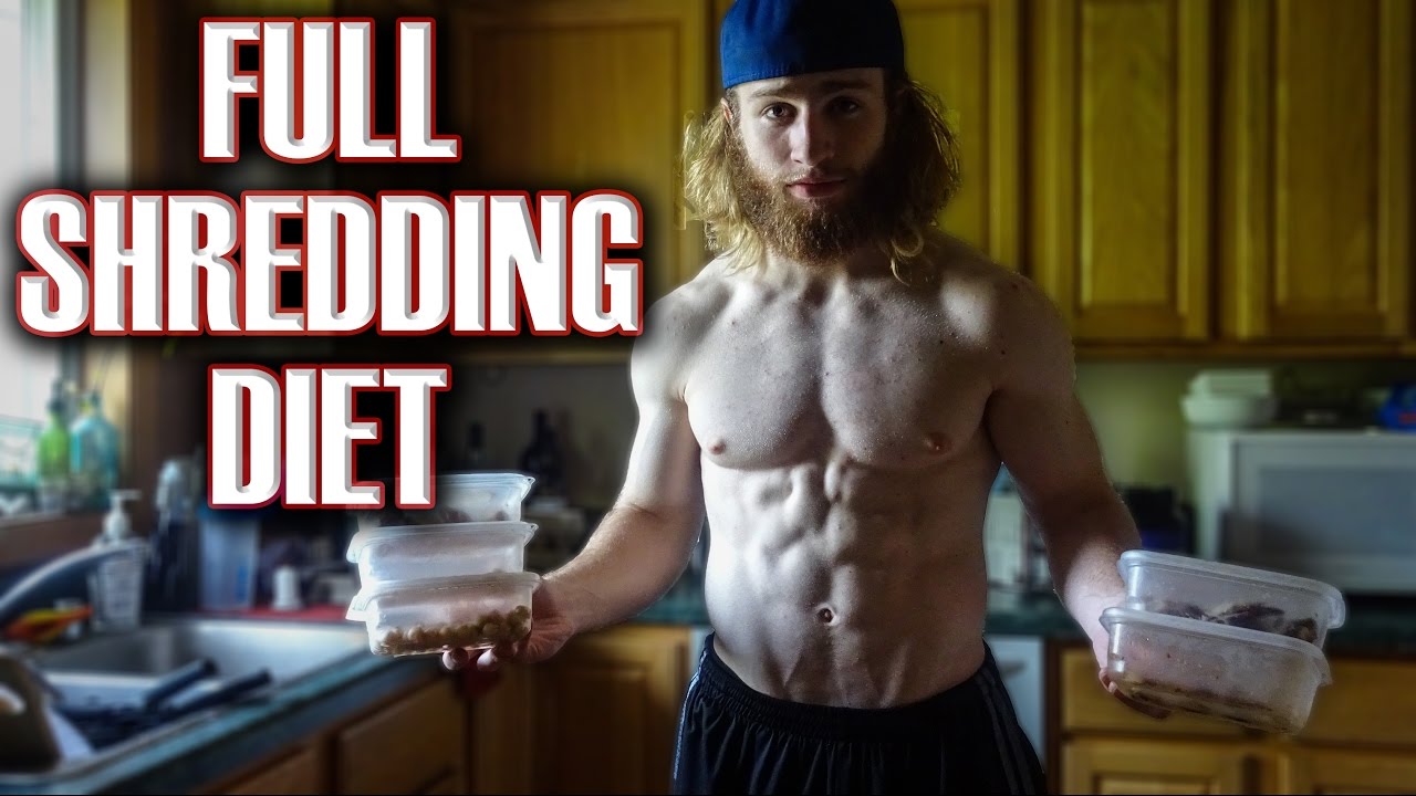 Shredding Diet - Meal by Meal | Teen Bodybuilder Full Day of Eating