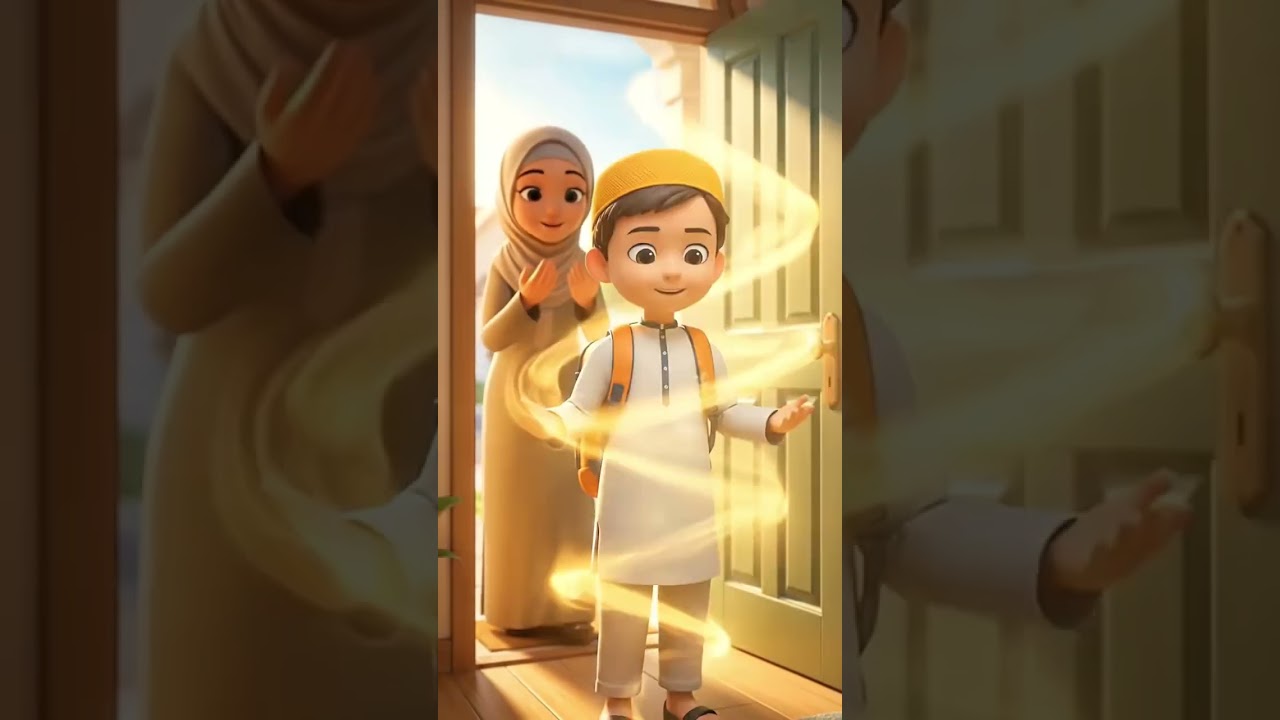 Kids Sunnah Dua Before Leaving Home (Protection) 