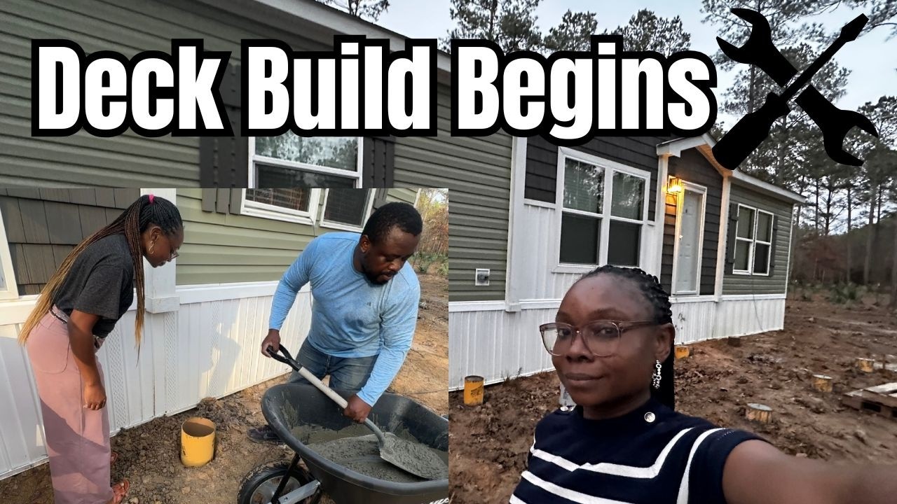 Мы строим террасу!!!! Часть 1 | Мы совершили огромную ошибку 🙈