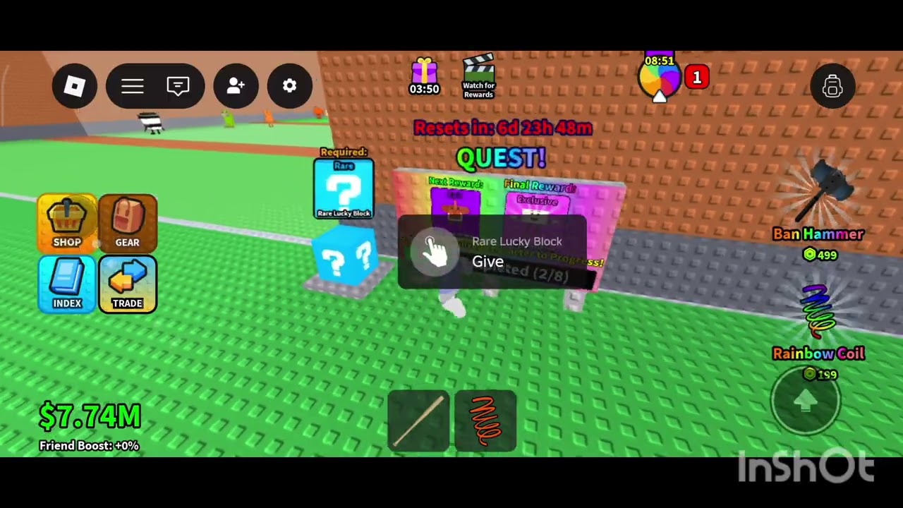 Επαιξα το καινούργιο παιχνίδι στο roblox escape guards to steal brainrot 