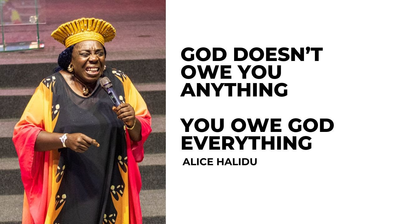 God Doesn't Owe You Anything || Pst. Alice Halidu || Morning Glory