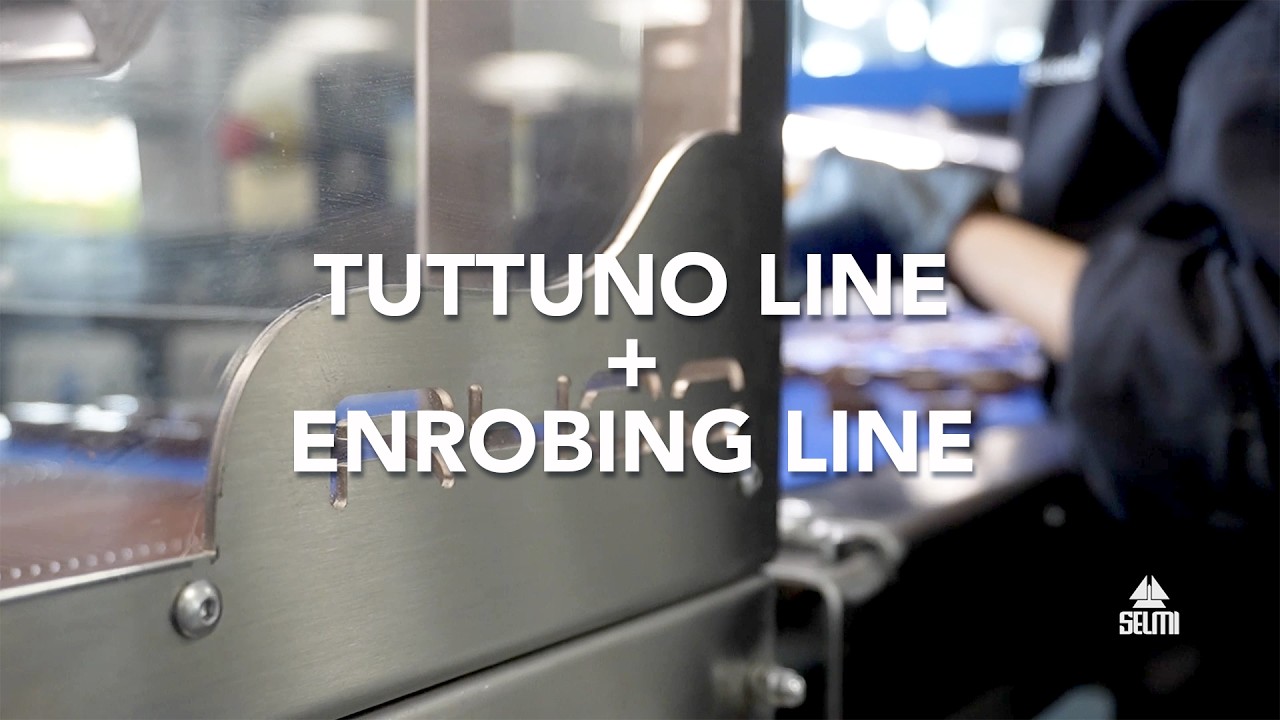 Tuttuno line with Enrobing line by Selmi