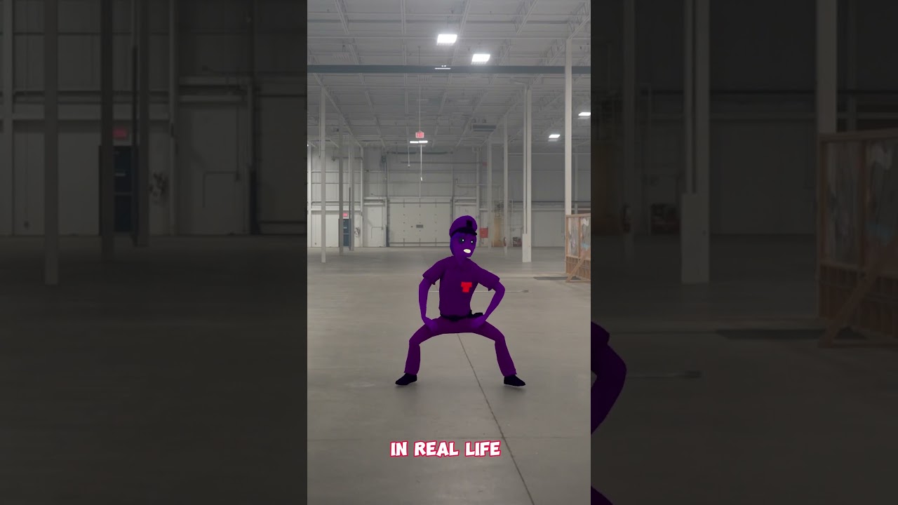 WILLIAM AFTON BECOMES THE PURPLE GUY IN REAL LIFE!! #springtrap