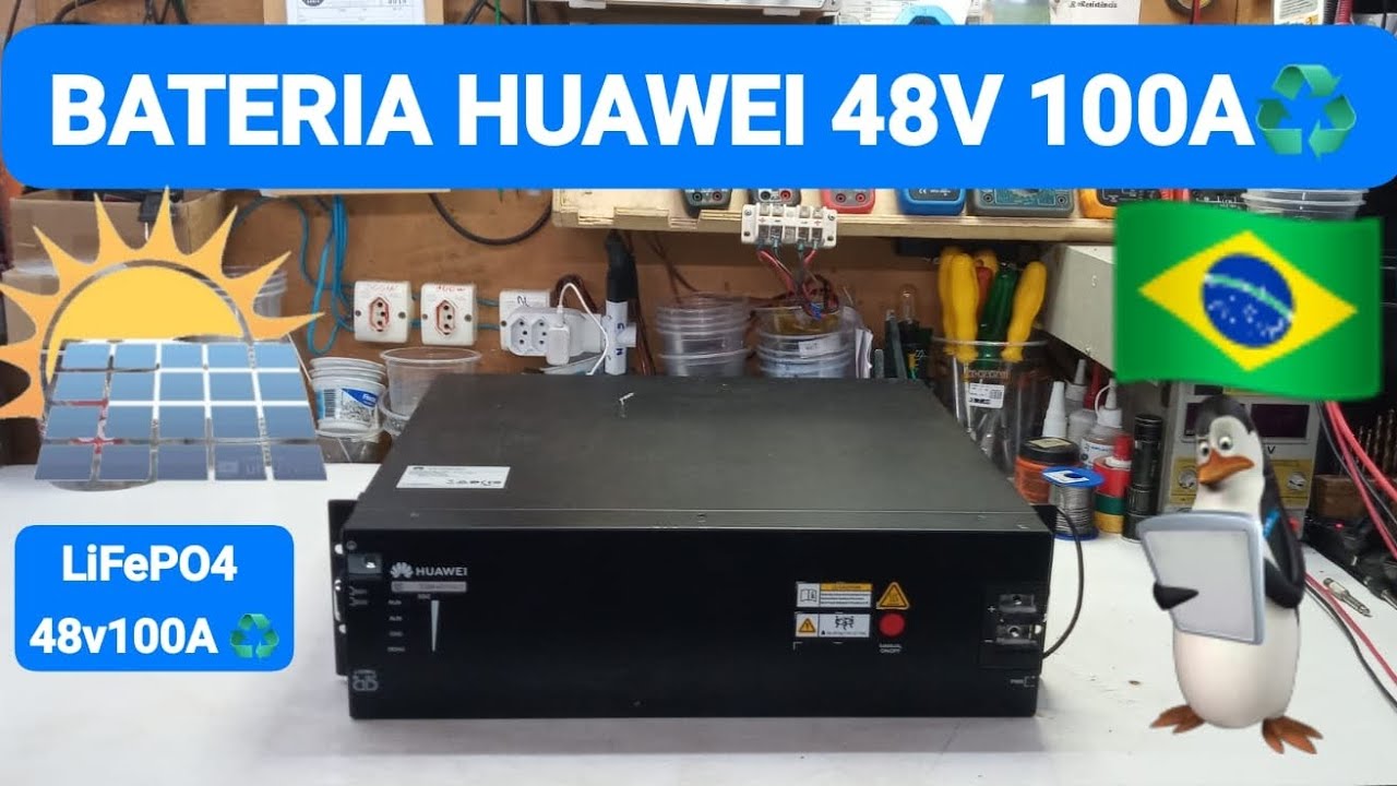 RECYCLED HUAWEI ESM-48100U2 BATERY Lifepo4 48v/100Ah